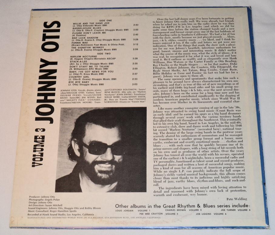 Otis, Johnny - Great Rhythm & Blues Vol 3