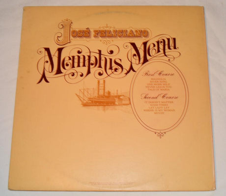 Feliciano, Jose - Memphis Menu