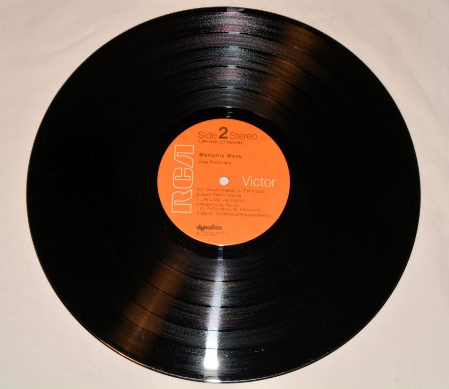 Feliciano, Jose - Memphis Menu