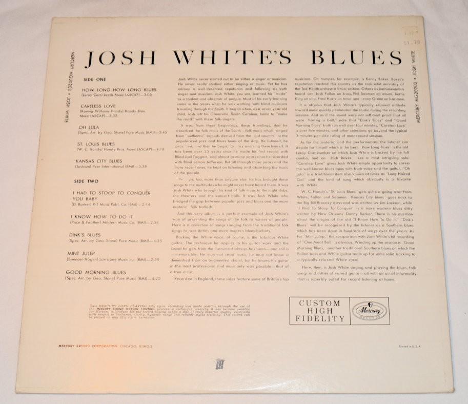 White, Josh - Blues