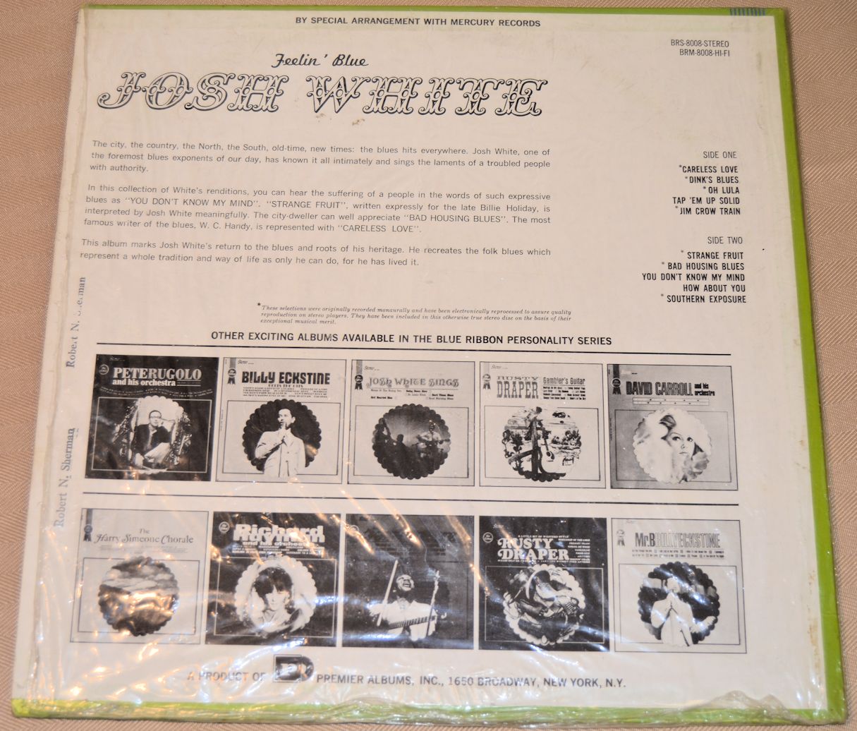 White, Josh - Feelin' Blue