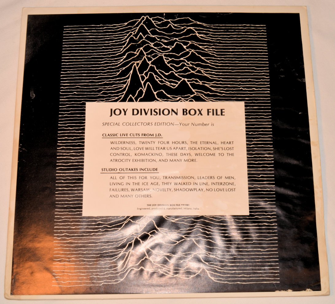 Joy Division - Box File