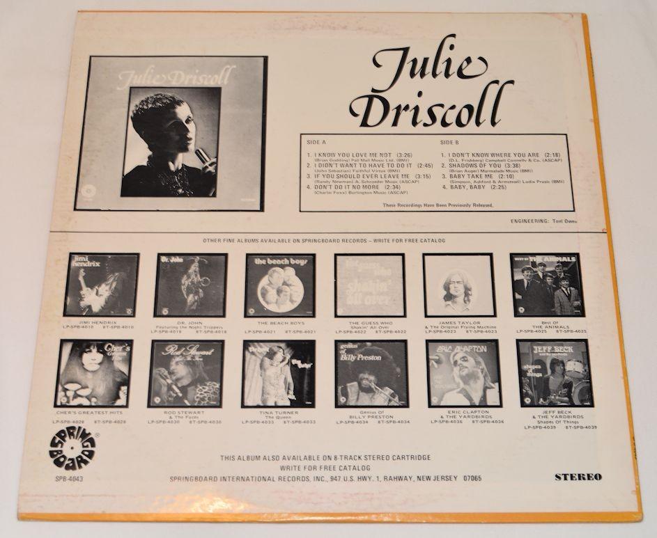 Driscoll, Julie - Springboard