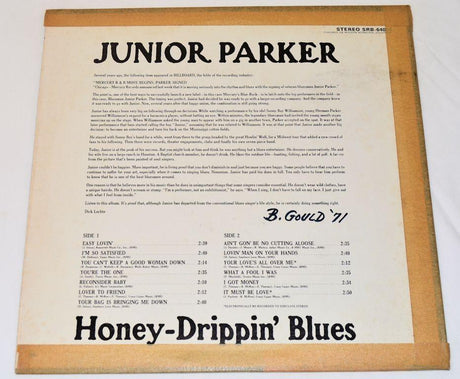 Parker, Junior - Honey-Drippin Blues