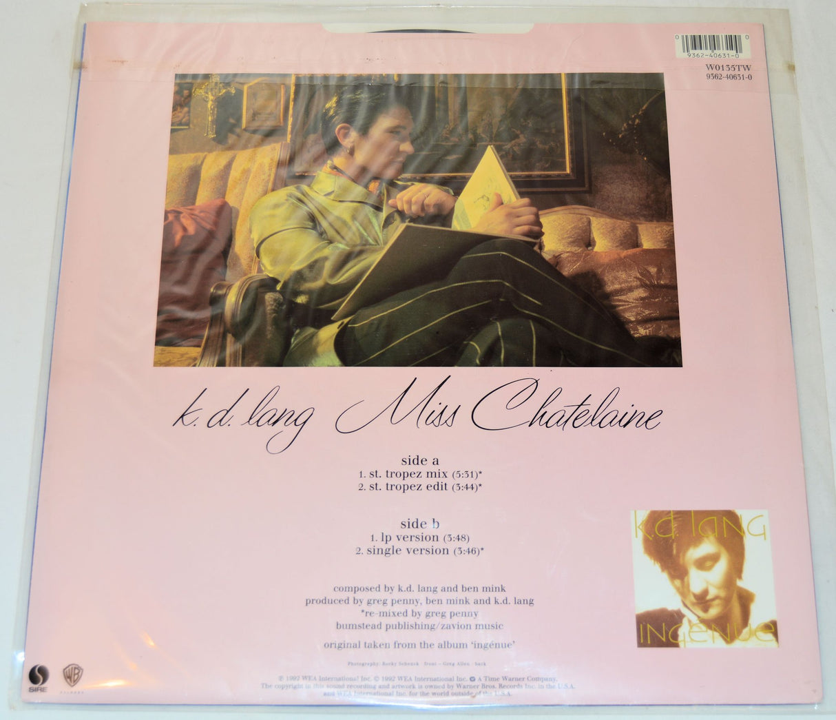 Lang, K.D. - Miss Chatelaine
