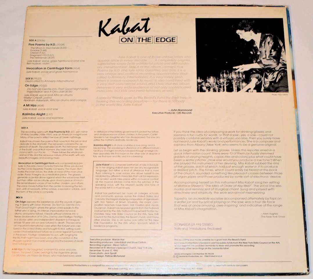 Kabat - On The Edge