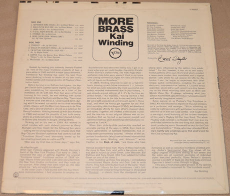 Winding, Kai - More Brass