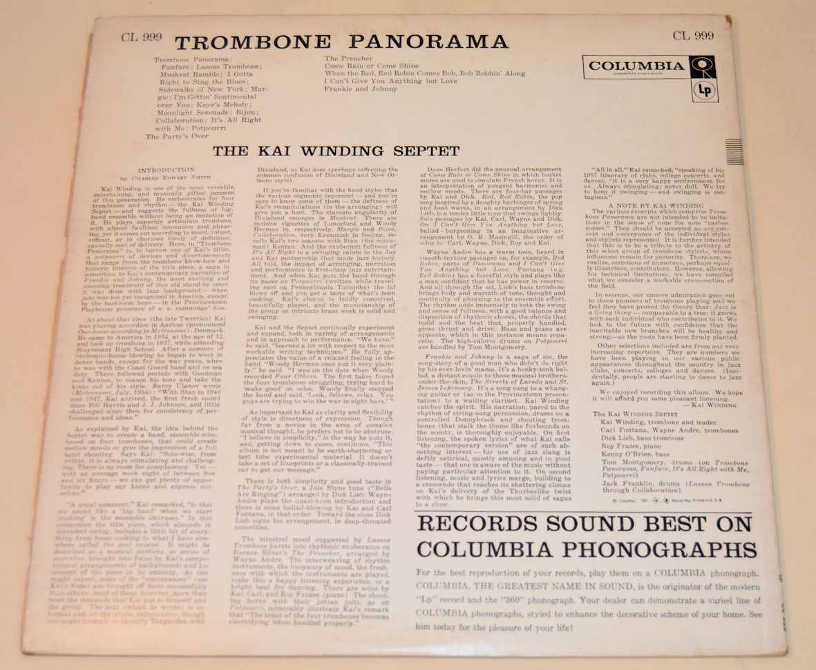 Winding, Kai - Trombone Panorama