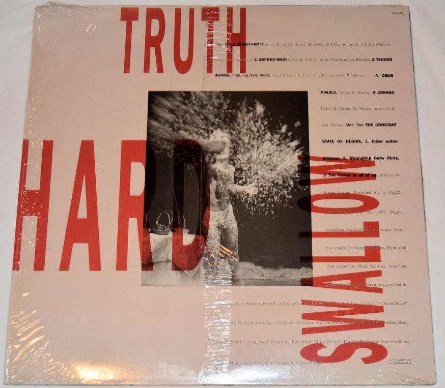 Finley, Karen - Truth Is Hard To Swallow