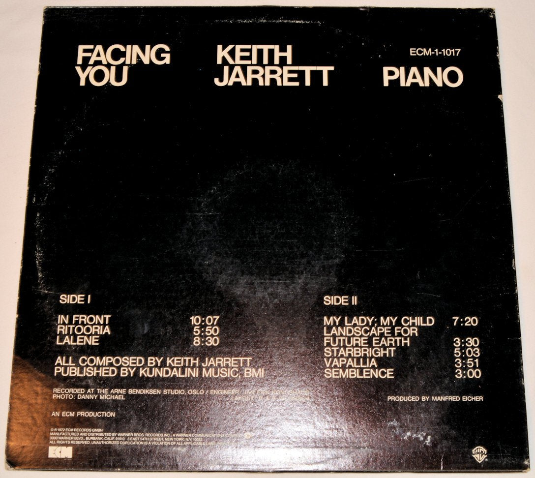 Jarrett, Keith - Facing You