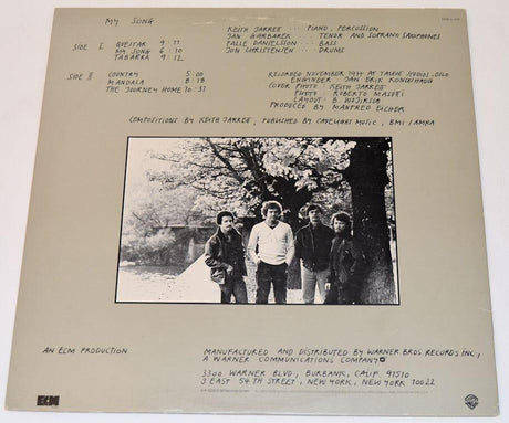 Jarrett, Keith - My Song