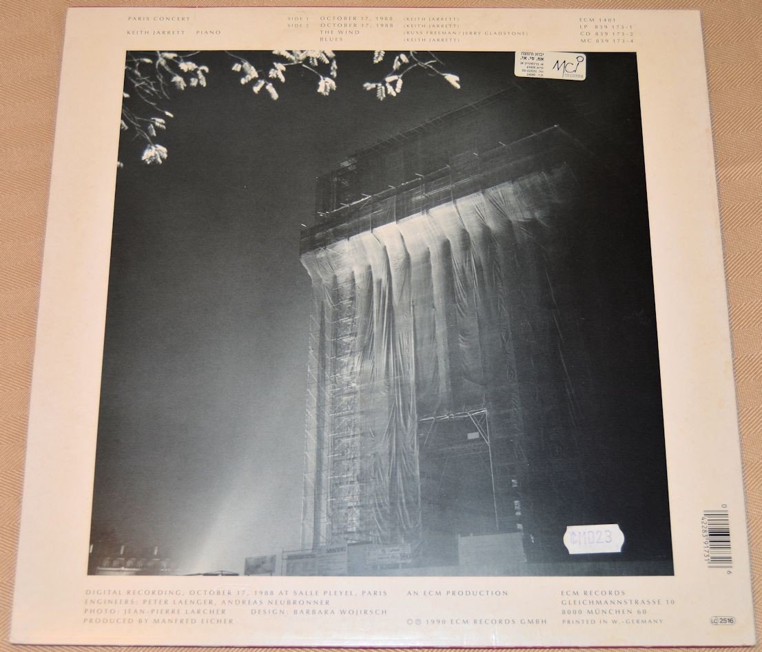 Jarrett, Keith - Paris Concert