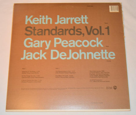 Jarrett, Keith - Standards, Vol. 1