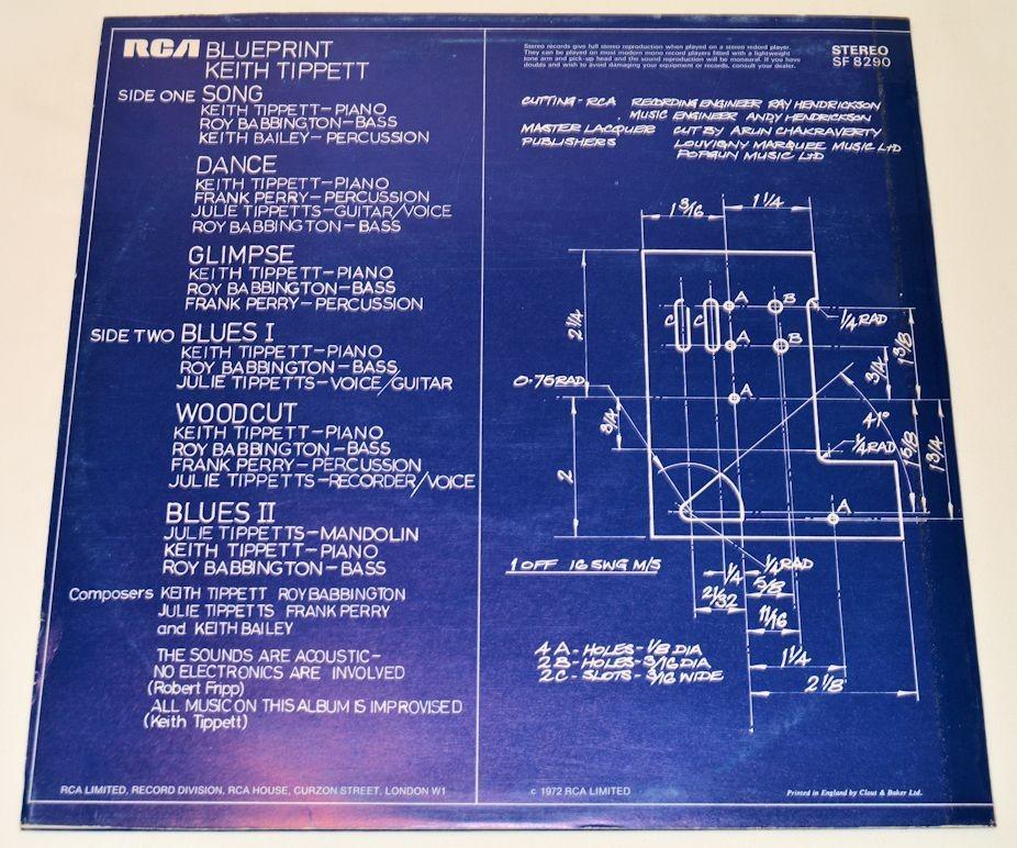 Tippett, Keith - Blueprint