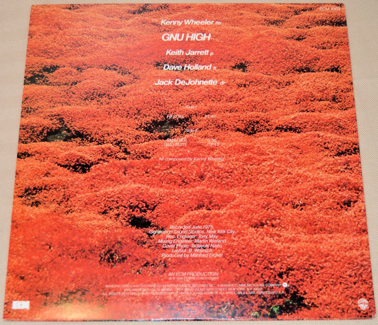 Wheeler, Kenny - Gnu High