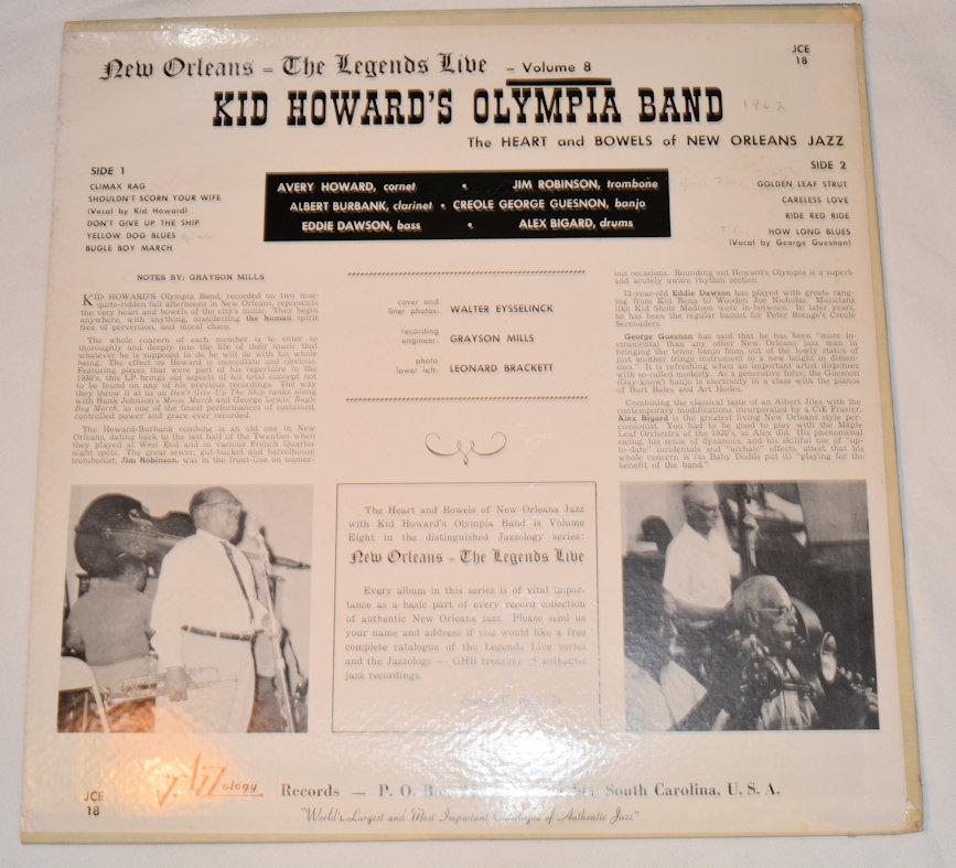 Kid Howard - Heart & Bowels Of N.O. Jazz