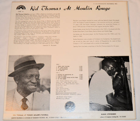 Kid Thomas - At Moulin Rouge