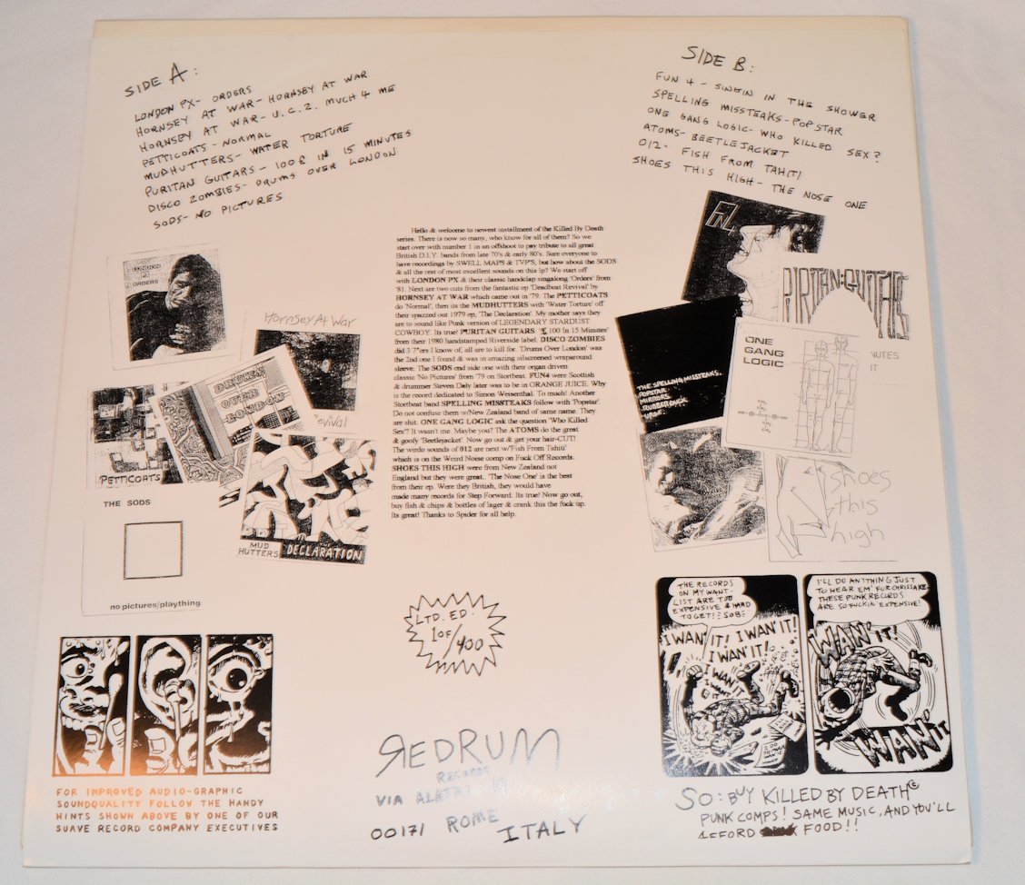 Various - Killed By Death British DIY Vol. 1