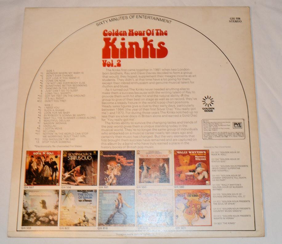 Kinks, The - Golden Hour Vol 2