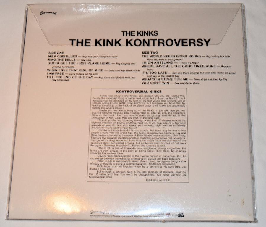Kinks, The - Kontroversy