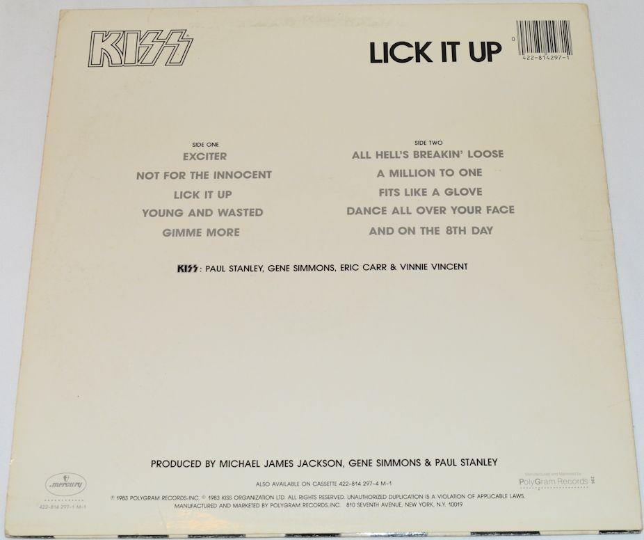 Kiss - Lick It Up