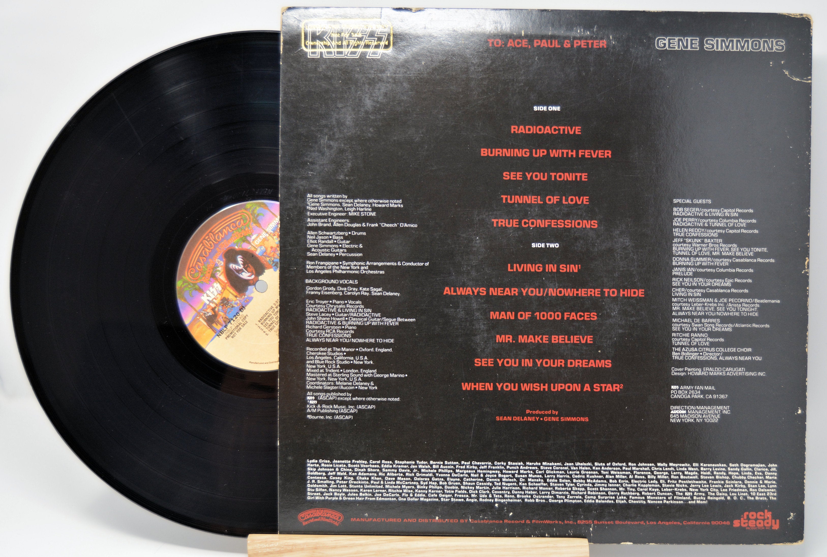 その他 LP Kiss, Gene Simmons Gene Simmons VIPD2 CASABLANCA /00260 GENE SIMMONS / Kiss, Gene Simmons ( Casablanca – VIP-6578, LP
