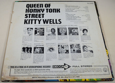 Wells, Kitty - Queen of Honky Tonk Street