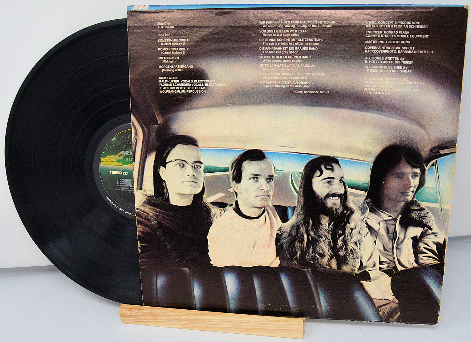 Kraftwerk - Autobahn, Vinyl Record Album LP, Vertigo, US