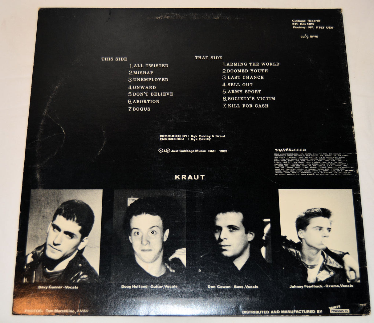 Kraut - An Adustment To Society