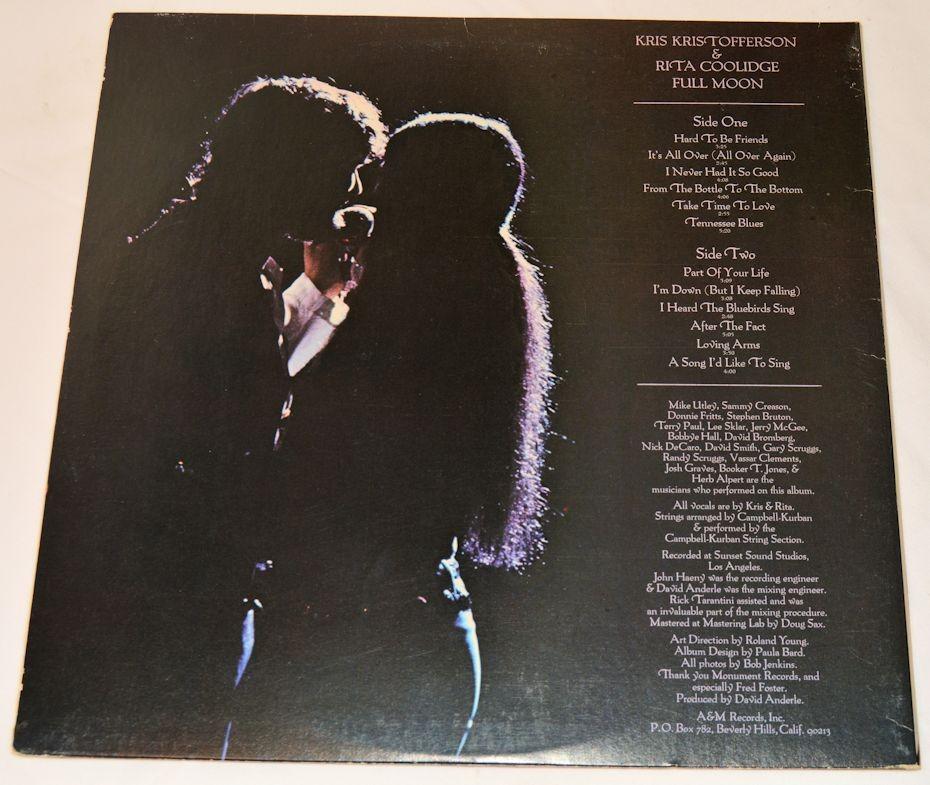 Kristofferson / Coolidge - Full Moon