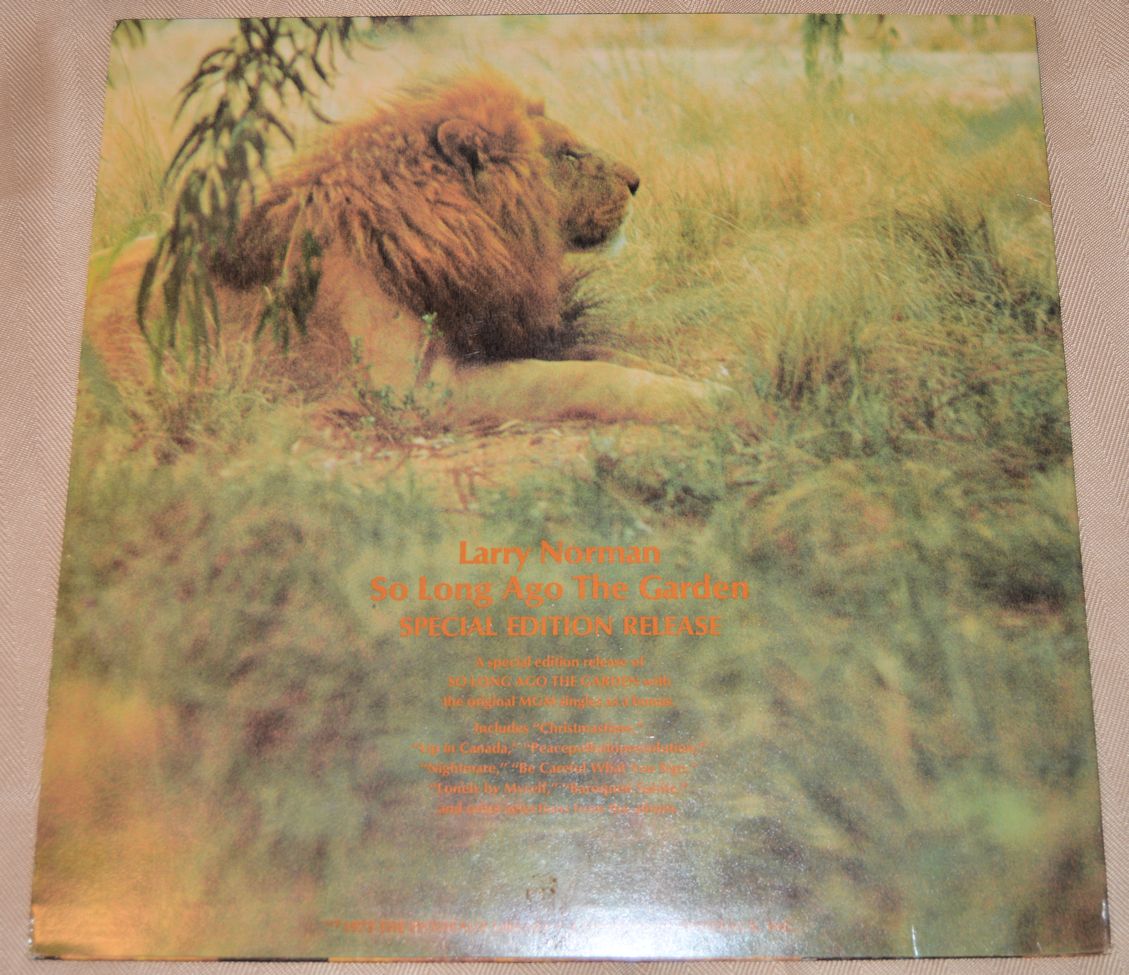 Norman, Larry - So Long Ago The Garden