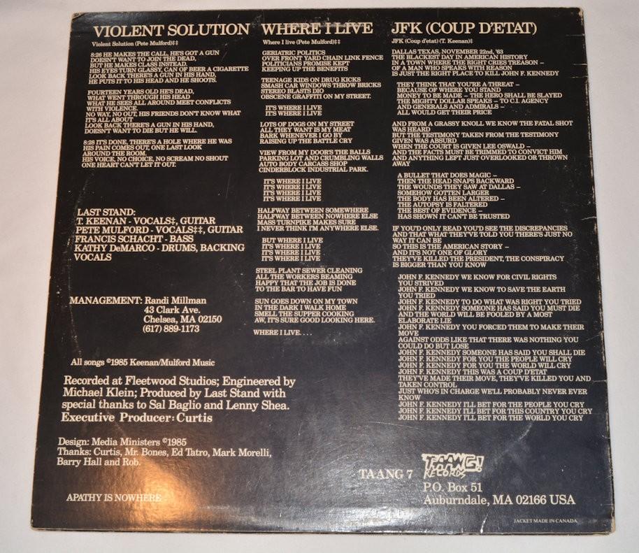 Last Stand - Violent Solution