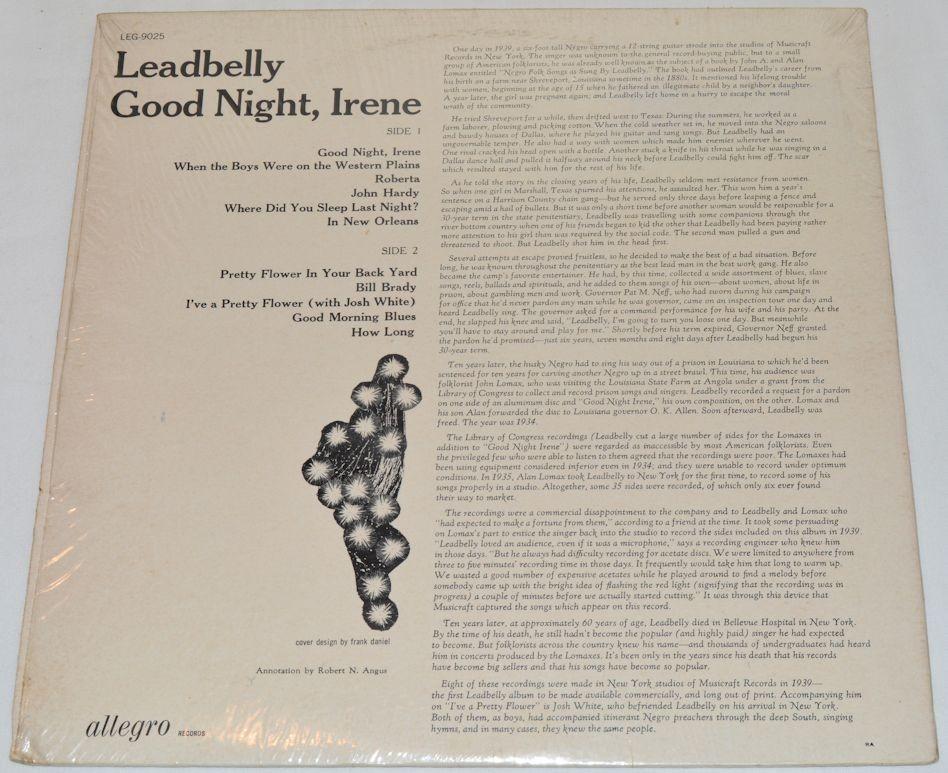 Leadbelly - Good Night Irene