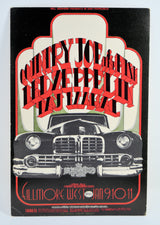 Led Zeppelin - Fillmore Postcard