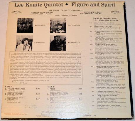 Konitz, Lee - Figure & Spirit