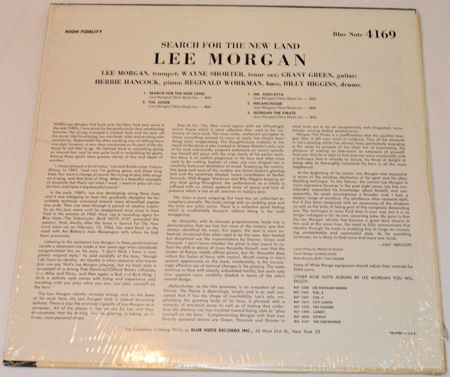 Morgan, Lee - Search For The New Land