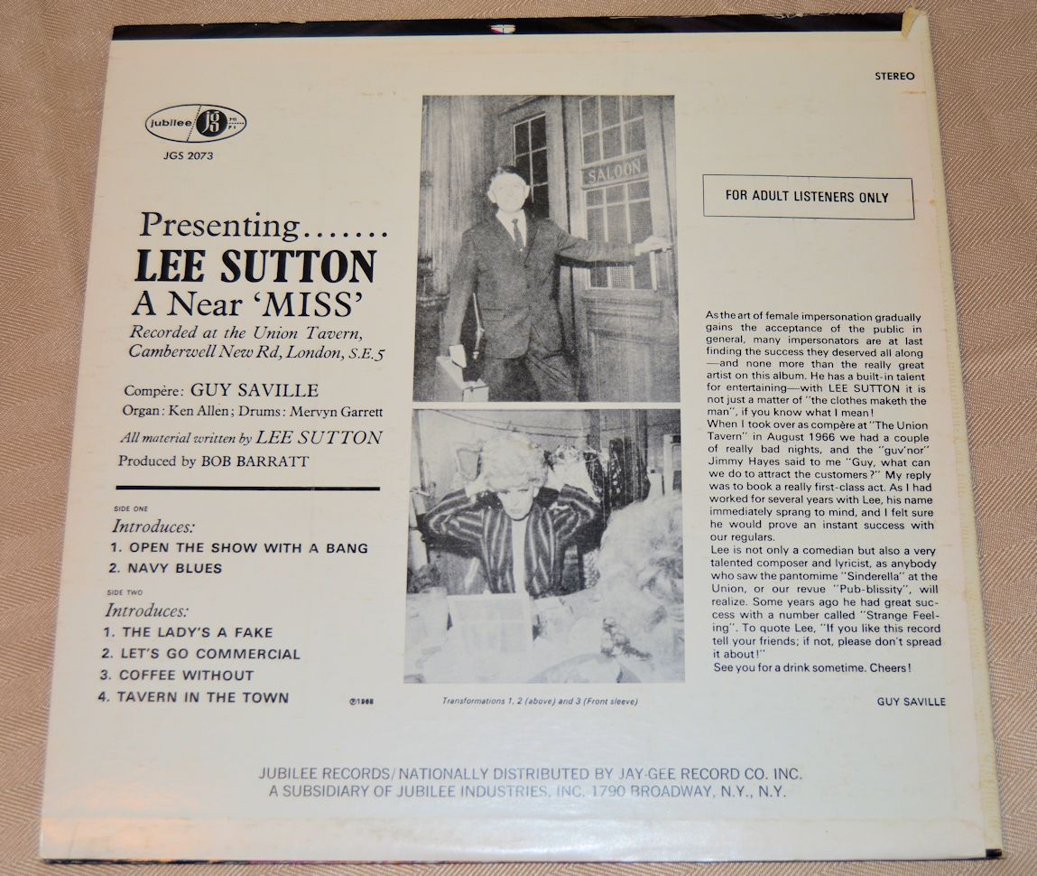 Sutton, Lee - Near Miss