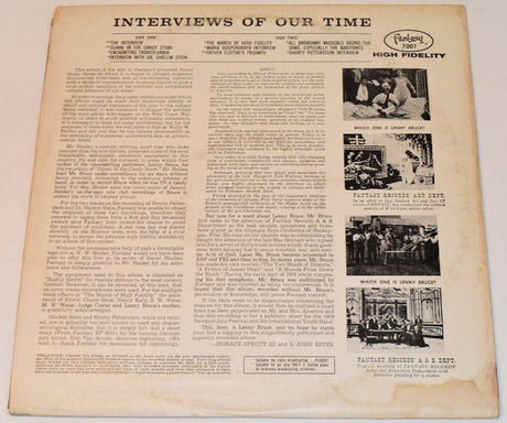 Bruce, Lenny - Interviews Of Our Times