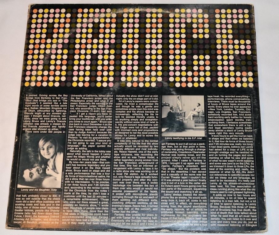 Bruce, Lenny - Live At Curran Theater