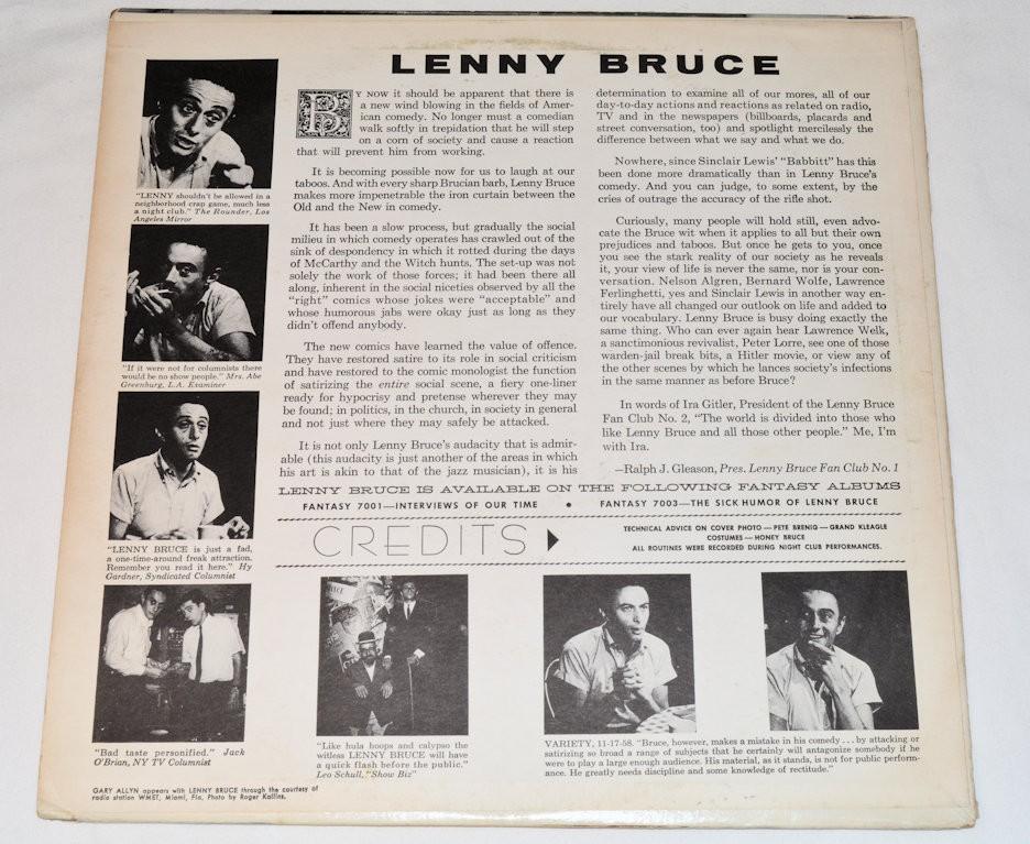 Bruce, Lenny - I'm Not A Nut