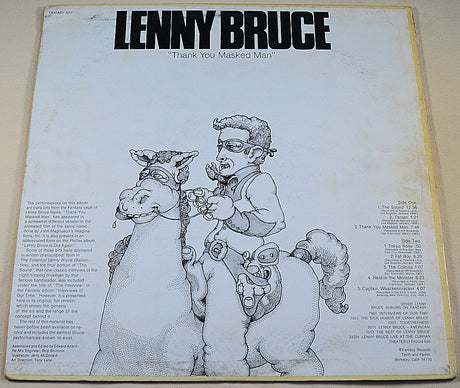 Bruce, Lenny - Thank You Masked Man