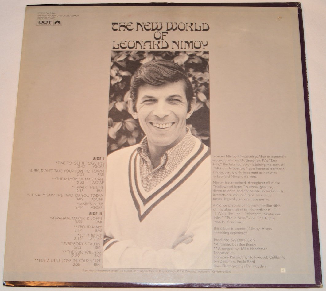 Nimoy, Leonard - The New World Of