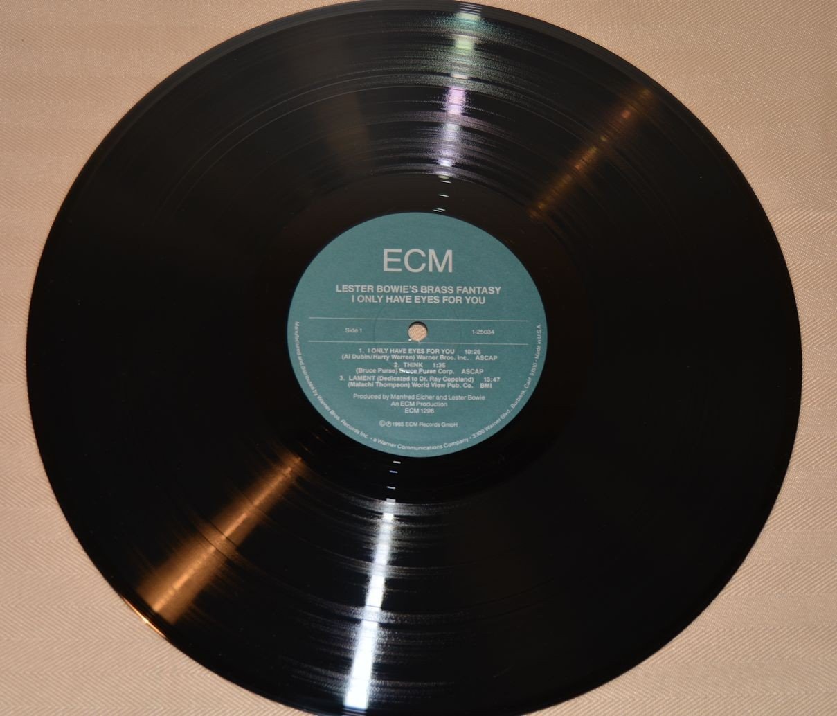 Bowie, Lester - I Only Have Eyes For You