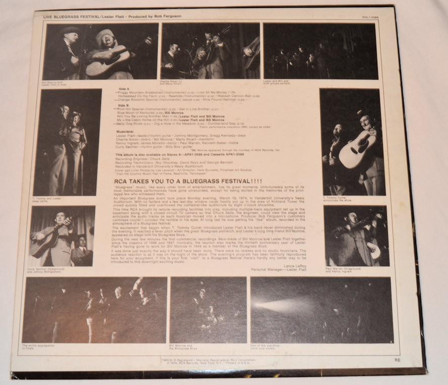 Flatt, Lester - Live Bluegrass Special