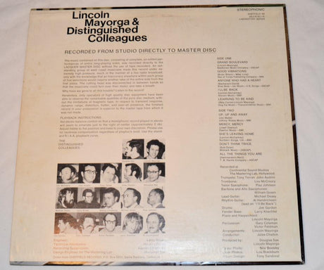 Mayorga, Lincoln - Distinguished Colleagues