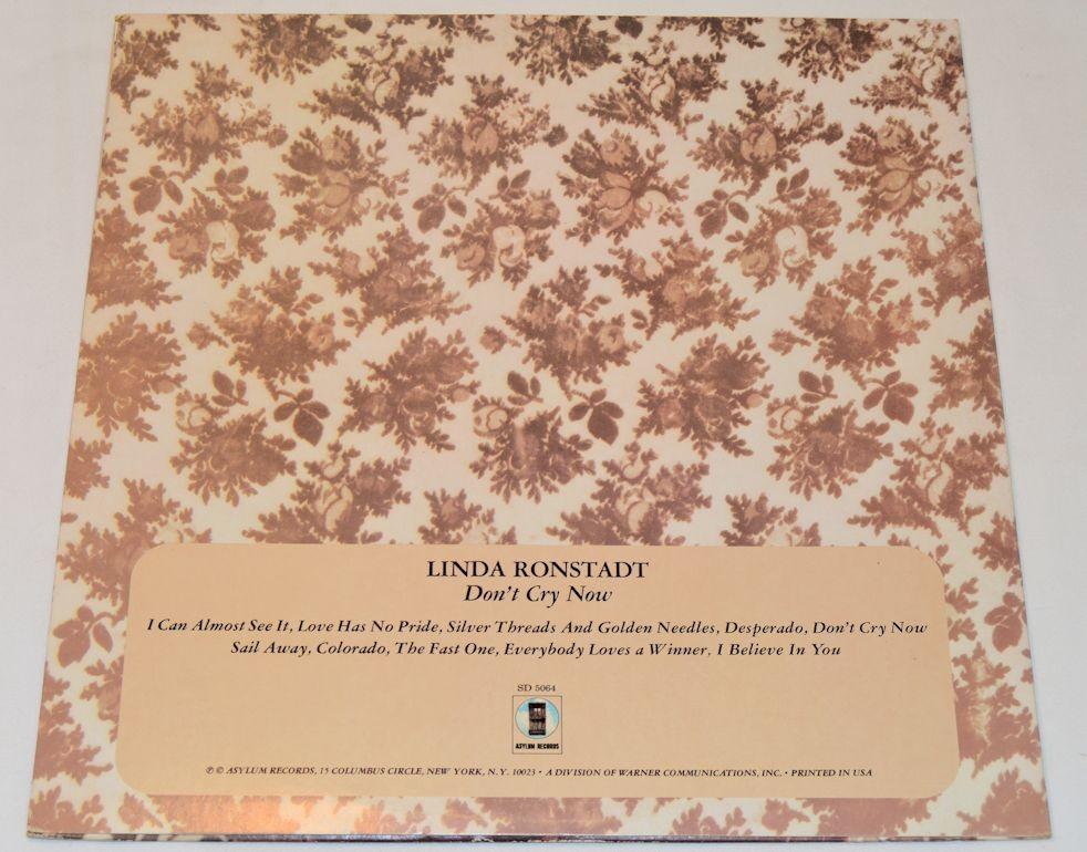 Ronstadt, Linda - Don't Cry Now