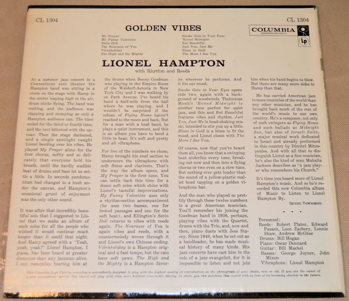 Hampton, Lionel - Golden Vibes