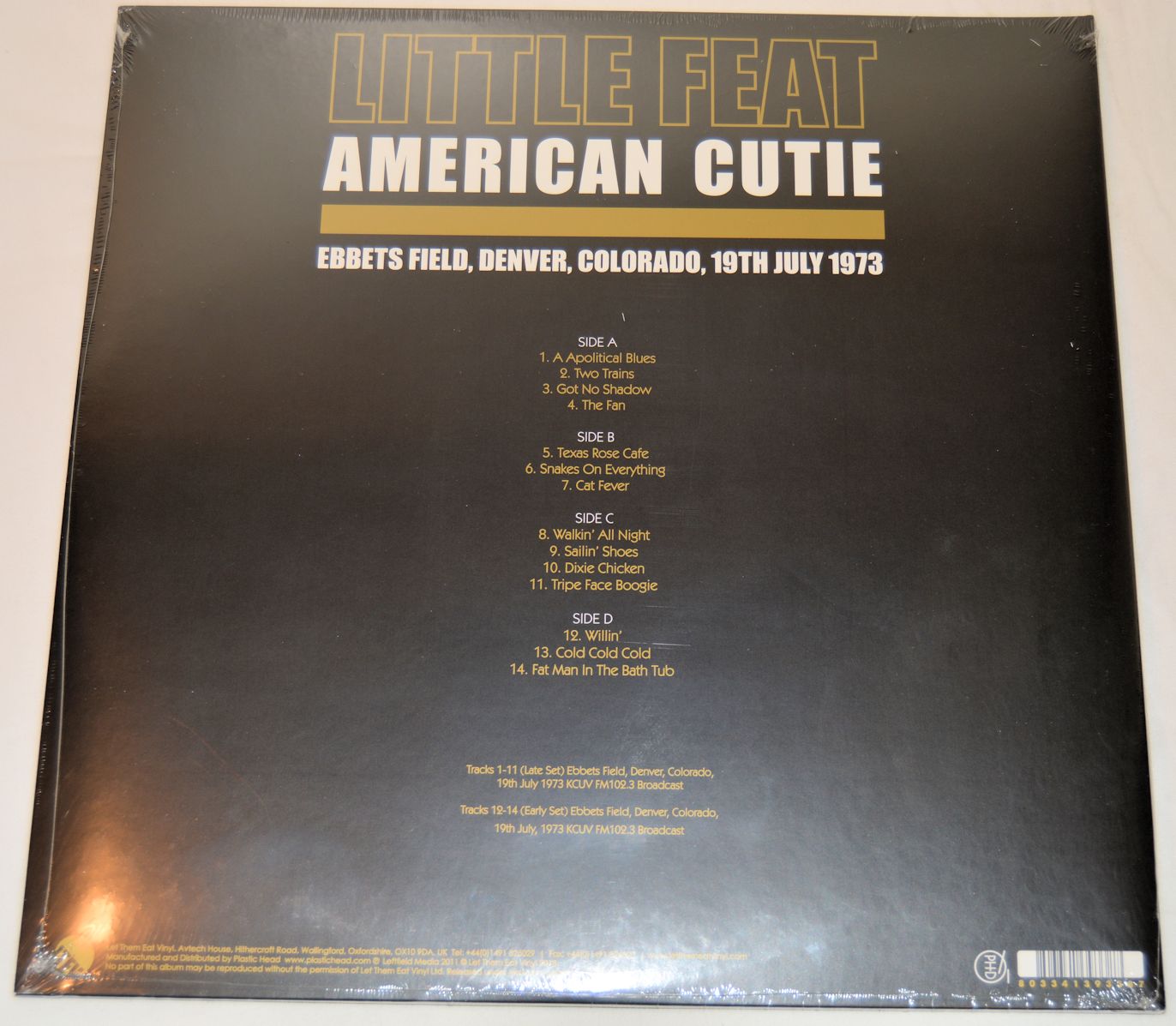 Little Feat - Ebbets Field CO 1973