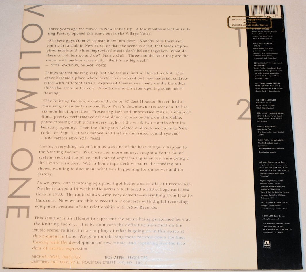 Various - Live Knitting 1