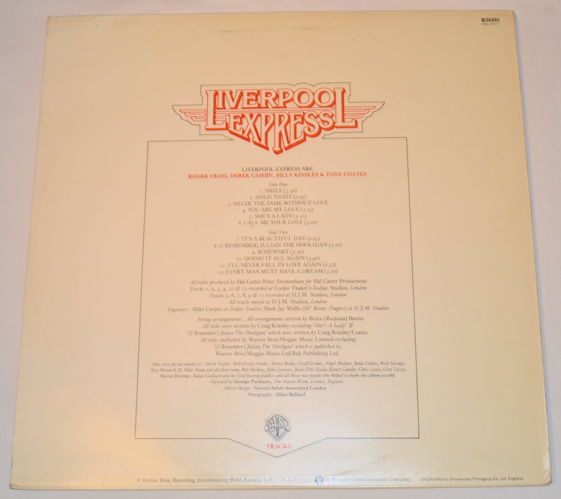 Liverpool Express - Tracks